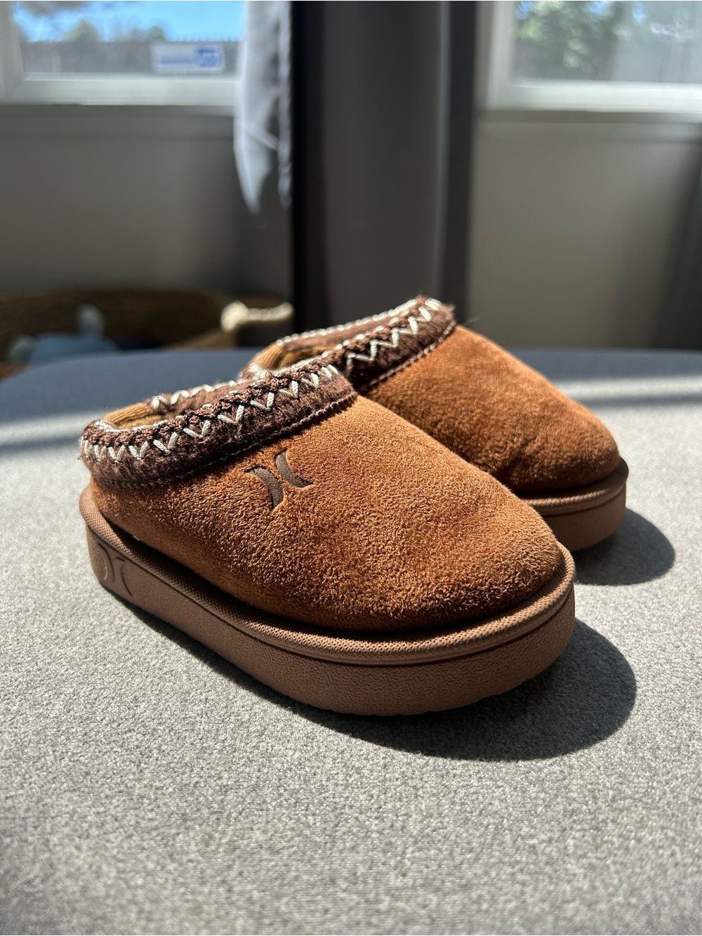 Hurley Cozy Baby Slippers
